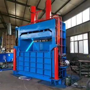 NEW Supply vertical hydraulic baling machine waste paper baling machine waste carton baling machine can be customized
