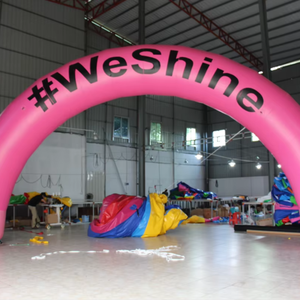 Arco Inflable Rosa WE Shine en Oferta para Eventos de Venta y Publicidad Comercial al Aire Libre - Product Image 1