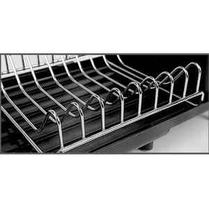 <span class=keywords><strong>Escurridor</strong></span> de platos <span class=keywords><strong>extensible</strong></span> de acero al carbono con soporte para cubiertos extraíble Estante para platos de cocina para secar platos - Product Image 5