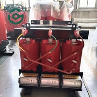 Transformateur de puissance triphasé sec SCB13 63 kVA 10 kV 0,4 kV en résine coulée