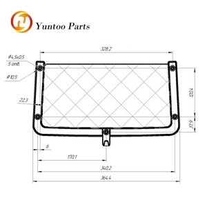 ตาข่ายเก็บของในรถบัสโค้ชคุณภาพสูงสีดำสำหรับ <span class=keywords><strong>NETA</strong></span> N01 SUV - Product Image 3