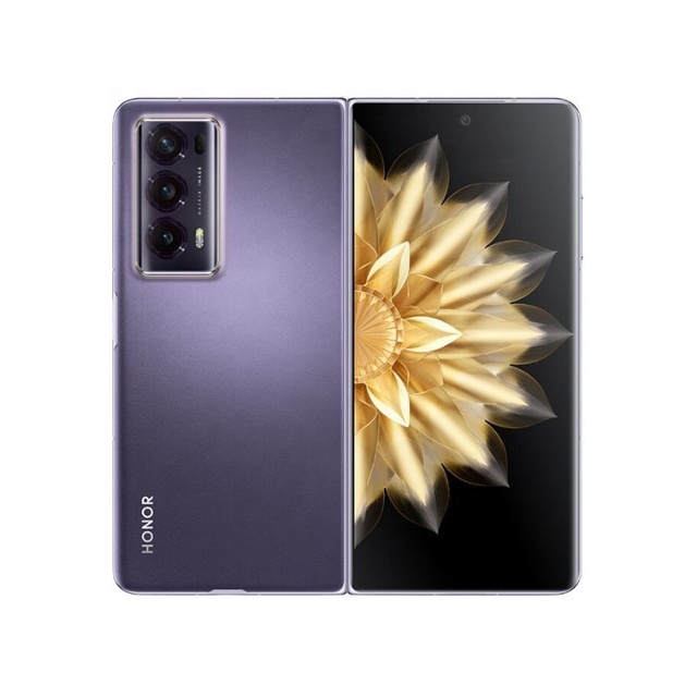 Original Used Mobile Phones Wholesale with PlayStore 16+256GB for Honor Magic V2 Foldable 5G Smartphone