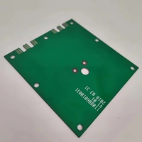 Carte de circuit imprimé double face en céramique OEM LLX, épaisseur 1,0 mm, 1 oz de cuivre, finition chimique argentée, taille 62x80 mm, Shenzhen