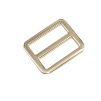 Boucles coulissantes tri-glissantes de 25 mm pour sacs, accessoires de quincaillerie DIY pour sacs à main, ajusteurs de fermoir de sac à dos, connecteurs de sangle de sac