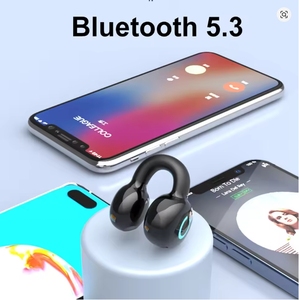 Cuffie senza fili Auricolari stereo impermeabili Consumo energetico ridotto Compatibile con Bluetooth 5.3 Cuffie con clip per l'orecchio con riduzione del rumore - Product Image 4