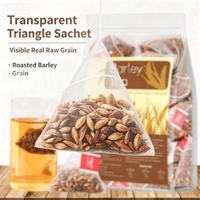 BORUN OEMODM Sachets de thé aux fleurs en forme de pyramide 150g (30 sachets de 5g) – Thé torréfié coupé pour favoriser la digestion, apaiser l'intestin et soulager la sécheresse