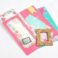 Porte-billets lenticulaire en PVC personnalisé, motif dessin animé anime, pour la remise des diplômes, Halloween et Noël