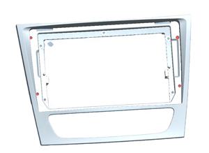 Panneau de lecteur GPS d'<span class=keywords><strong>autoradio</strong></span> XinYoo pour Benz classe E W211 2002-2008 support de cadre Fascias 9 ''taille voiture lecteur MP5 lecteur Audio de voiture - Product Image 4