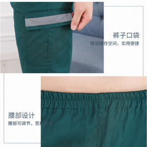 Uniforme de Verano Transpirable de Manga Corta Personalizado para Hospital, Doctor, Emergencias, Modelo Y007 - Product Image 5