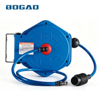 BOGAO Mini Enrouleur de Tuyau Pneumatique Automatique Rétractable pour Compresseur d'Air