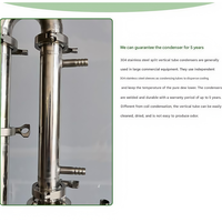 Distillateur Commercial Électrique d'Huiles Essentielles en Acier Inoxydable 15-98L, Installation de Distillation Sous Vide Semi-Automatique Contrôlée par PLC