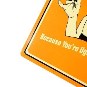 Ingrosso metallo pubblicità segno di latta appesa a muro piatto retrò stile birra segni Vintage targa decorativa - Product Image 5