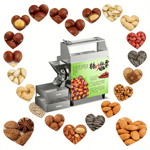 Tostador de Nueces para Mercado Rural, para Venta Ambulante, Lote de 4-6 kg, 12V, Portátil, con Asa Plegable - Product Image 5