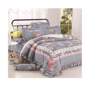欧式小款最小起订量紫色夏季棉被温馨床上用品床罩家用