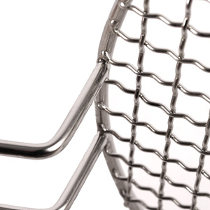 Grilles ovales en acier inoxydable 304 de qualité alimentaire, mailles de 0,8 mm, 321*460 mm, pour <span class=keywords><strong>barbecue</strong></span> domestique - Product Image 2