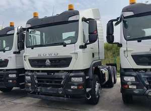 HOWO TX sinotruk HOWO 6x4รถแทรกเตอร์ยูโร3 400hp ดีเซลพวงมาลัยซ้าย Weichai 30T-40T Logistics ใหม่ - Product Image 3