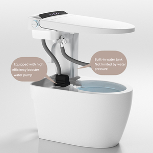 <span class=keywords><strong>WC</strong></span> Intelligente con Sedile Riscaldato a Pavimento per Hotel, Bidet Automatico, Vaso Sanitario Smart con Telecomando - Product Image 2