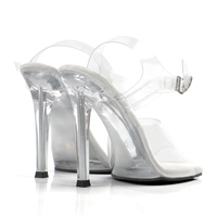 Zapatos de Plataforma Transparentes de 13 cm con Suela Gruesa para Pole Dance, Sandalias para Fiestas, Striptease, Plataforma para Mujeres, Modelos de Crossdressing