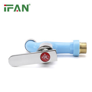 Grifos de agua de muestra <span class=keywords><strong>gratis</strong></span> IFAN, cuerpo azul de plástico, grifos de agua de 1/2 pulgadas, grifo de agua de plástico de acero inoxidable - Product Image 3