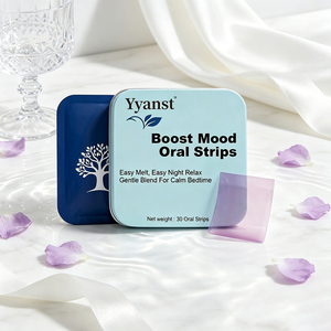 ยาแผ่นละลายเร็วแบบพกพา ยี่ห้อ Yyanst สูตรอ่อนโยนสำหรับกลางคืน อาหารเสริมสำหรับผู้ใหญ่ 30 แผ่น - Product Image 4