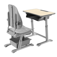 Ensemble table et chaise pliantes réglables et confortables pour l'école et la maison, idéal pour les étudiants
