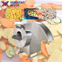 Commerciële Sprieterstrips Stick Slicer Shredder Wortelgroente Fruit 304 Roestvrijstalen Aardappelchips Frietsnijmachine