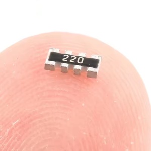 Résistance réseau <span class=keywords><strong>SMD</strong></span> 1206 (0603*4), 5%, 100R, 22R, 47R, 510R, 4K7, 10K - Product Image 5
