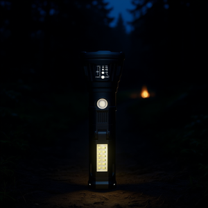 Ab-Z938 ไฟฉายแบบชาร์จไฟได้ 2000lm ไฟ LED แบบยุทธวิธีสำหรับใช้งานกลางแจ้ง - Product Image 2