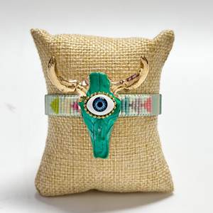 Bracelet ajustable en perles Miyuki, œil maléfique, accessoires <span class=keywords><strong>de</strong></span> bracelet, œil porte-bonheur, bijoux tendance, cadeau, fête, mode, vente en gros d'usine - Product Image 4