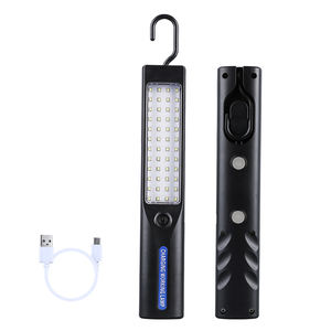 Lampe de travail LED portable à intensité variable rechargeable par USB avec clip de suspension réglable à 360 degrés Dingdian LED NOUVEAU Noir DC Blanc 80 <span class=keywords><strong>ABS</strong></span> - Product Image 1