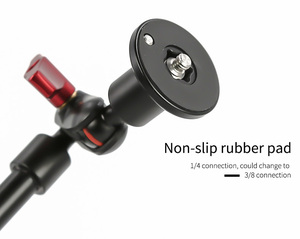 360 xoay bóng Đầu khớp nối ma sát ma thuật cánh tay với bàn kẹp - Product Image 4