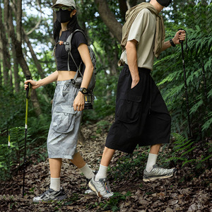 Pantalon <span class=keywords><strong>Capri</strong></span> Cargo Tactique Premium - Short Utilitaire d'Extérieur Rafraîchissant UPF <span class=keywords><strong>40</strong></span>+ avec Solutions OEM et Marque Privée Tout-en-un - Product Image 2