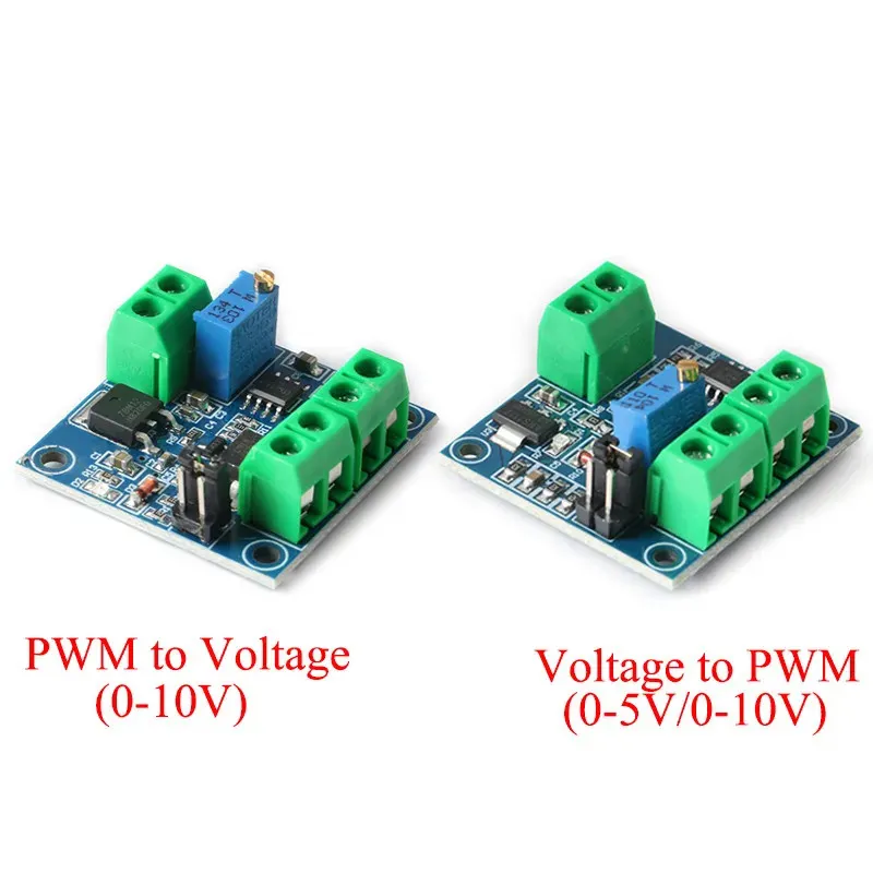 電圧-PWMコンバーターモジュール0%-100% から0-5V 0-10Vデジタル-アナログ信号PWM調整可能パワーモジュール