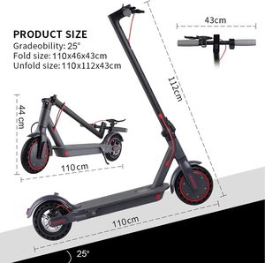 Trottinette Électrique Mi <span class=keywords><strong>Pro</strong></span> 2 <span class=keywords><strong>M365</strong></span> pour Adultes Puissante, Patinete Electrico avec Charge Maximale de 150 kg - Product Image 6