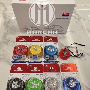 Désodorisant pour voiture Dr Marcus, en plastique rouge, parfum longue durée, pour l'intérieur du véhicule - Product Image 3