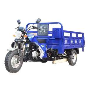 Beş Tekerlekli Benzinli Motosiklet Kamyon Açık Kasalı Pozitif Su Soğutmalı Kendinden Boşaltmalı 250cc+ 251-350W Güç 50-70km/s Hız - Product Image 2