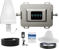 Amplificateur cellulaire 4 bandes Greemblt 700 850 1700 1900MHZ 4g Booster GSM 3g Répéteur de signal mobile pour faible réception