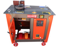 Machine à cintrer semi-automatique CNC pour barres/tiges en acier inoxydable avec engrenage, pour cintrage circulaire en spirale de barres de 4 à 22 mm