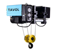 Palans électriques contrôlés par VFD TAVOL 3/5/10 tonnes, régulation de vitesse progressive et précise, palan de manutention de haute précision