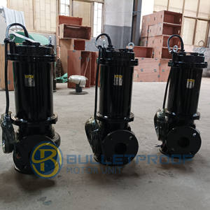 Bomba trituradora sumergible certificada para drenaje de aguas residuales con motor IE3, 380V-660V, 10-650m/h, de funcionamiento estable y precio competitivo - Product Image 3