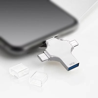Clé USB OTG Type C 4 en 1 2 Go 8 Go 16 Go 32 Go 64 Go 128 Go 256 Go, Clé USB Mini Personnalisée