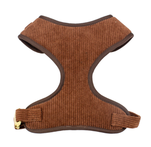 Harnais pour chien en velours côtelé réglable de couleur personnalisée poitrine et dos pour animaux de compagnie - Product Image 4