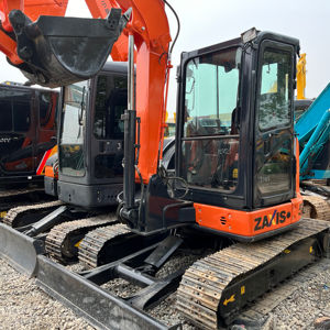 Hitachi Zaxis 55 Mini pelle sur chenilles en caoutchouc 5.5 tonnes Japon utilisé ZX55/U/ZX55US/ZX55USR à vendre avec boîte de vitesses moteur - Product Image 1