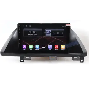 Android 10 pantalla táctil Single Din GPS navegación reproductor de DVD de coche Auto estéreo con BT 4G para Honda Odyssey 2005-2010 Multimedia