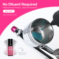 2025 plus récent 30ml Private Label Gradients français 3D peinture métallique Gel UV bricolage Art Design Ombre Spray Gel UV avec 80 couleurs