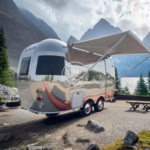 Remorque de camping 2025 de haute qualité avec plan d'aménagement personnalisé, remorque de camping de luxe - Product Image 1