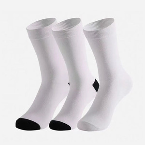 DIY Custom Sublimation Sport Sock Blanks Towel Style Flat Stitch Heat Transfer Socks Kids Adult Team Athletic Wear - Product Image 2
