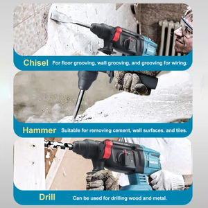 Marteau perforateur <span class=keywords><strong>Makita</strong></span> 18V, moteur sans balais, 3 fonctions, SDS Plus, pour <span class=keywords><strong>béton</strong></span> - Product Image 6