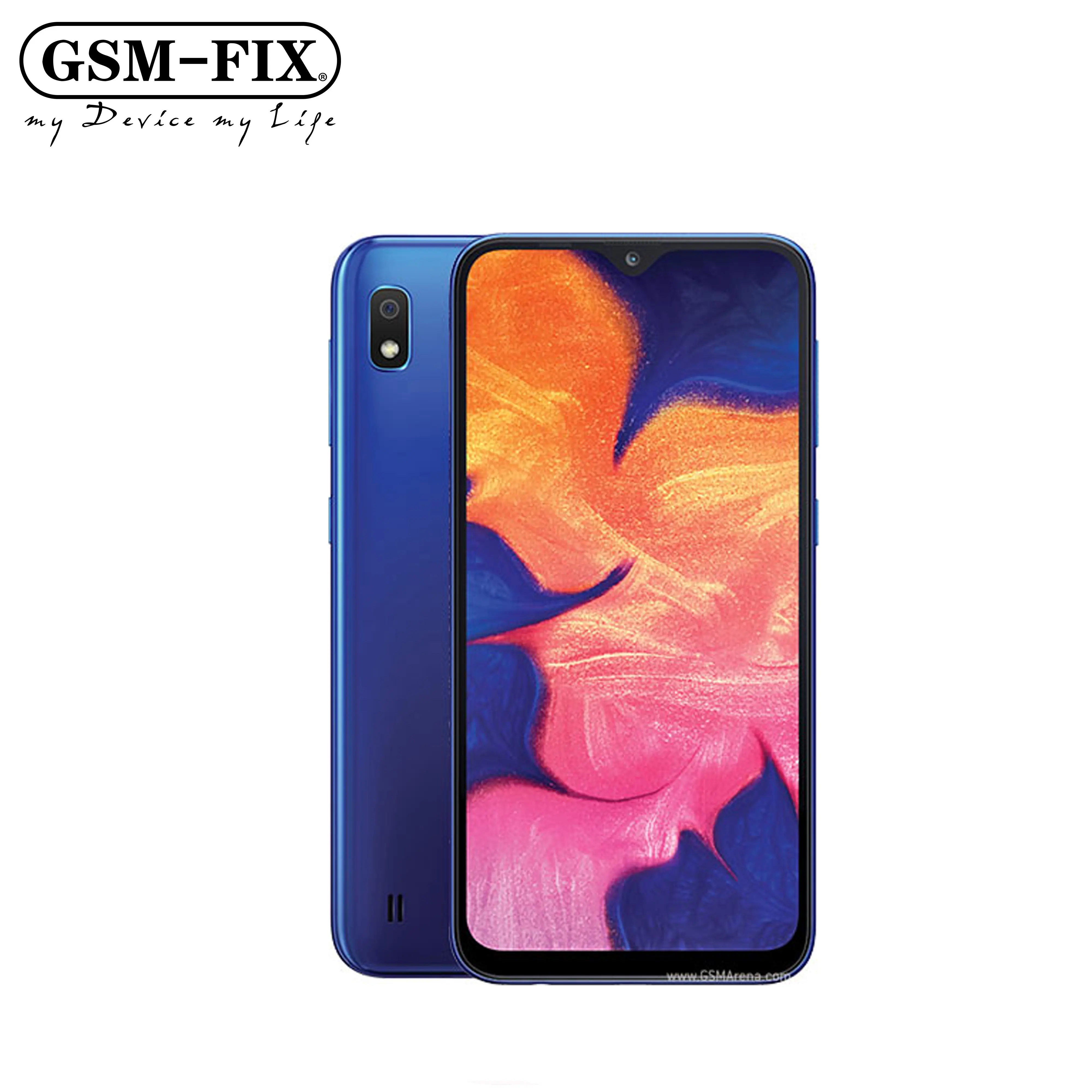 GSM-FIX For Samsung Galaxy A10 A105F Original 6.2Inches Octa-core 2GB RAM 32GB ROM 13MP 2 SIM LTE Android Unlocked Mobile Phone
