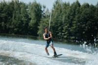 Tali Wakesurf Tahan Lama, Pegangan Waterski yang Dapat Disesuaikan, Tali Waterski, Tali Kneeboard untuk Olahraga Air